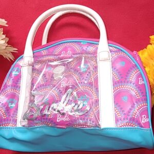 Barbie Pink and Blue Women's Bag